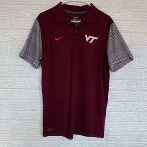 Nike Virginia Tech Dri-Fit polo